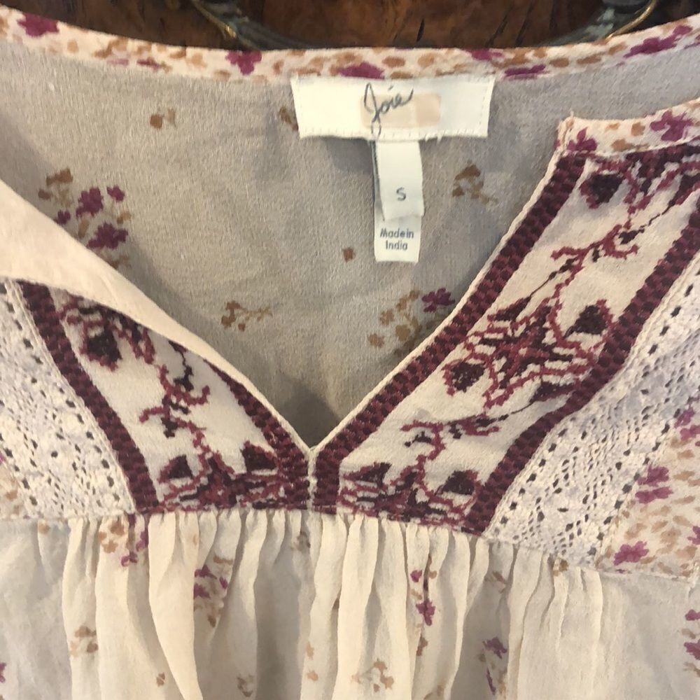 Joie silk see through top - Picture 2 of 14
